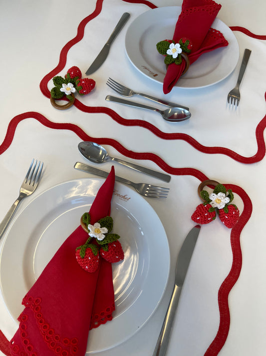 Porta Guardanapo Morango