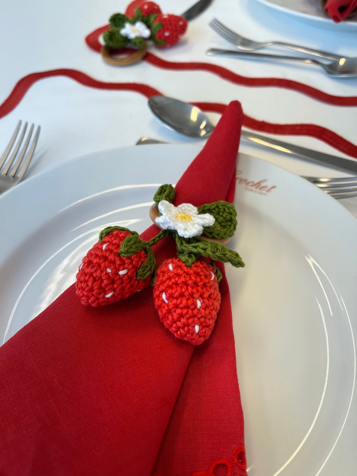 Porta Guardanapo Morango